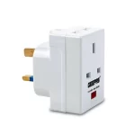 3Way Uk Type Adaptor Geepas Ga58018