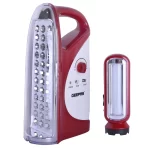 GEEPAS RECHARGEABLE LED LANTERN WITH TORCH GEFL4664