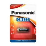 Battery Panasonic/GP Cr123A