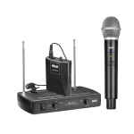 DUAL HAND & TIE  VHF WIRELESS MIC AHUJA AWM-495VHL