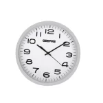 GEEPAS BLACK/WHITE WALL CLOCK GWC26016