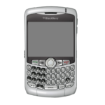 Mobile Blackberry 8310 Curve Silver