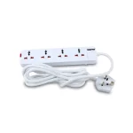 4Way Extension Socket Geepas Ges58012
