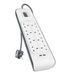 Extension Belkin 8Way 2Mts