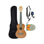 Guitar Ukulele Soprano With Coulour Box Uk100