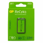 Battery Rechargeable 9V Unomate/Gp